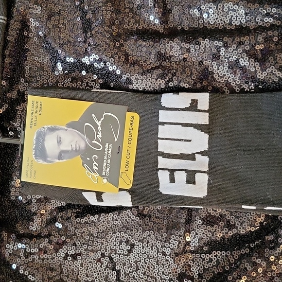 New Elvis Men's 2 pairs low cut socks US 7-12 - Picture 8 of 12